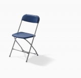 Foldingchair Budget Grey/blue